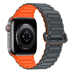Ремінець Apple Watch 38 / Watch 40, Hoco iWatch WA06, Gray Orange, Сірий