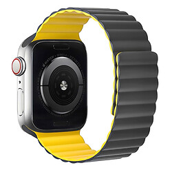 Ремінець Apple Watch 38 / Watch 40, Hoco iWatch WA07, Gray Yellow, Сірий