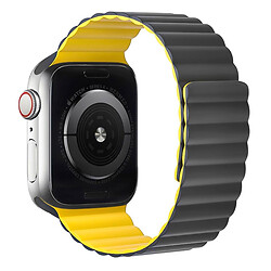 Ремешок Apple Watch 42 / Watch 44, Hoco iWatch WA07, Gray Yellow, Серый