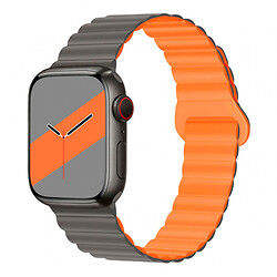 Ремешок Apple Watch 38 / Watch 40, Hoco iWatch WA22, Gray Orange, Серый
