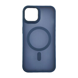 Чохол (накладка) Apple iPhone 12 Pro Max, Stiff Cover Colorful Matte, MagSafe, Синій