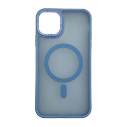 Чохол (накладка) Apple iPhone 12 Pro Max, Stiff Cover Colorful Matte, Ocean Blue, MagSafe, Синій