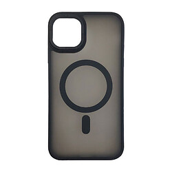 Чохол (накладка) Apple iPhone 13 Pro Max, Stiff Cover Colorful, MagSafe, Чорний