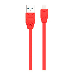 USB кабель Celebrat CB-02i Apple iPhone SE 2022 / iPhone 14 Pro Max / iPhone 14 Plus / iPhone 14 Pro / iPhone 14 / iPhone 13 Pro / iPhone 13 Mini / iPhone 13 / iPhone 13 Pro Max / iPhone 12 Mini / iPhone 12 Pro Max, Lightning, 1.0 м., Красный
