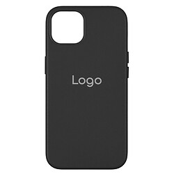 Чохол (накладка) Apple iPhone 13 Pro Max, Leather Case Color, Ink, MagSafe, Чорний