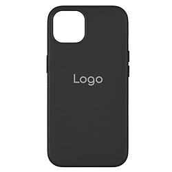 Чохол (накладка) Apple iPhone 13 Pro, Leather Case Color, Ink, MagSafe, Чорний