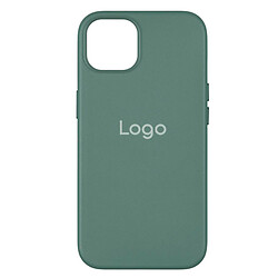 Чохол (накладка) Apple iPhone 15 Plus, Leather Case Color, Pine Needle Green, MagSafe, Зелений