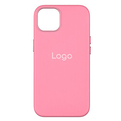 Чехол (накладка) Apple iPhone 15 Plus, Leather Case Color, MagSafe, Pollen Color, Розовый