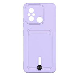 Чехол (накладка) Xiaomi Redmi 12C, Colorfull Pocket Card, Elegant Purple, Фиолетовый