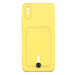 Чехол (накладка) Xiaomi Redmi 9a, Colorfull Pocket Card, Желтый