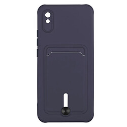 Чохол (накладка) Xiaomi Redmi 9a, Colorfull Pocket Card, Dark Blue, Синій