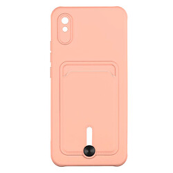 Чохол (накладка) Xiaomi Redmi 9a, Colorfull Pocket Card, Pink Sand, Рожевий