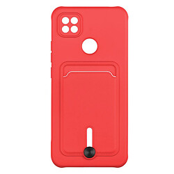 Чохол (накладка) Xiaomi Redmi 9C, Colorfull Pocket Card, Червоний