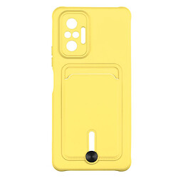 Чехол (накладка) Xiaomi Redmi 10 Pro Max / Redmi Note 10 Pro, Colorfull Pocket Card, Желтый