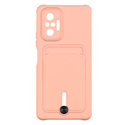 Чехол (накладка) Xiaomi Redmi 10 Pro Max / Redmi Note 10 Pro, Colorfull Pocket Card, Pink Sand, Розовый