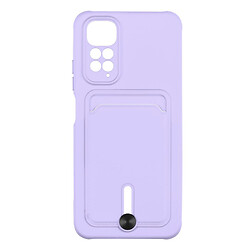 Чехол (накладка) Xiaomi Redmi Note 11 / Redmi Note 11S, Colorfull Pocket Card, Elegant Purple, Фиолетовый