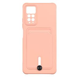 Чехол (накладка) Xiaomi Redmi Note 11 Pro, Colorfull Pocket Card, Pink Sand, Розовый