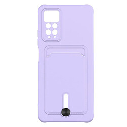 Чехол (накладка) Xiaomi Redmi Note 11 Pro, Colorfull Pocket Card, Elegant Purple, Фиолетовый