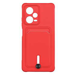 Чехол (накладка) Xiaomi Redmi Note 12 Pro Plus, Colorfull Pocket Card, Красный