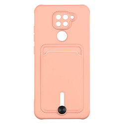 Чехол (накладка) Xiaomi Redmi Note 9, Colorfull Pocket Card, Pink Sand, Розовый