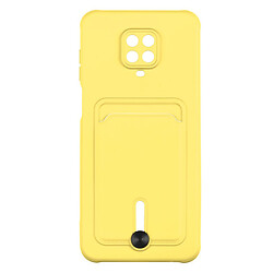 Чехол (накладка) Xiaomi Redmi Note 9 Pro / Redmi Note 9 Pro Max / Redmi Note 9S, Colorfull Pocket Card, Желтый