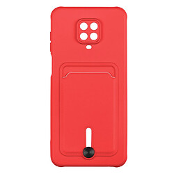 Чехол (накладка) Xiaomi Redmi Note 9 Pro / Redmi Note 9 Pro Max / Redmi Note 9S, Colorfull Pocket Card, Красный