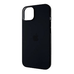 Чохол (накладка) Apple iPhone 14, Original Soft Case, Midnight, MagSafe, Чорний