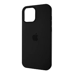 Чохол (накладка) Apple iPhone 12 / iPhone 12 Pro, Original Soft Case, MagSafe, Чорний