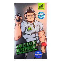 Защитное стекло OPPO A74, Type Gorilla, 2.5D, Черный