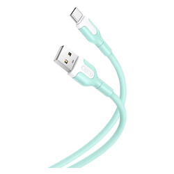 USB кабель XO NB212, Type-C, 1.0 м., Зелений