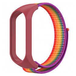 Ремешок Xiaomi Mi Band 3 / Mi Band 4, Nylon, Rainbow, Рисунок