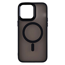 Чохол (накладка) Apple iPhone 15, Color Chrome Case, MagSafe, Чорний