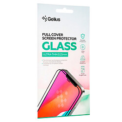 Защитное стекло Apple iPhone 15 / iPhone 15 Pro, Gelius Full Cover Ultra-Thin, Черный