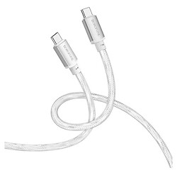 USB кабель Borofone BX95, Type-C, 1.0 м., Срібний