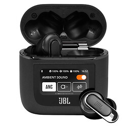 Bluetooth-гарнітура JBL Tour Pro 2, Стерео, Чорний