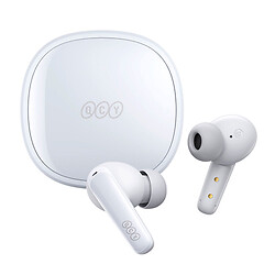 Bluetooth-гарнітура QCY T13X, Стерео, Білий