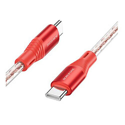 USB кабель Borofone BX96, Type-C, 1.0 м., Красный