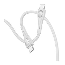 USB кабель Borofone BX98, Type-C, 1.0 м., Серый
