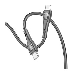 USB кабель Borofone BX98, Type-C, 1.0 м., Черный
