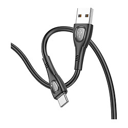 USB кабель Borofone BX98, Type-C, 1.0 м., Чорний