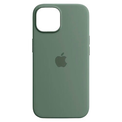 Чохол (накладка) Apple iPhone 15, Silicone Classic Case, MagSafe, Зелений