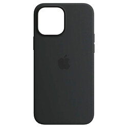 Чохол (накладка) Apple iPhone 15, Silicone Classic Case, Midnight, MagSafe, Чорний