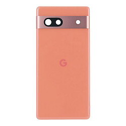Задня кришка Google Pixel 7a, High quality, Кораловий