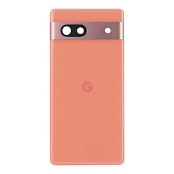 Задня кришка Google Pixel 7a, High quality, Кораловий