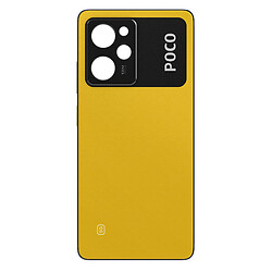 Задня кришка Xiaomi Poco X5 Pro, High quality, Жовтий