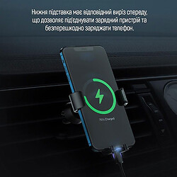 Держатель (Холдер) СolorWay CW-CHG14-BK Metallic Gravity Holder 3, Черный - № 9