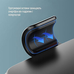 Держатель (Холдер) СolorWay CW-CHG14-BK Metallic Gravity Holder 3, Черный - № 10