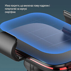 Держатель (Холдер) СolorWay CW-CHG14-BK Metallic Gravity Holder 3, Черный - № 13