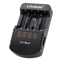Зарядний пристрій Liitokala NL4 (Lii-NL4), Чорний