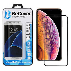Защитное стекло Apple iPhone 11 Pro / iPhone X / iPhone XS, BeCover, Черный